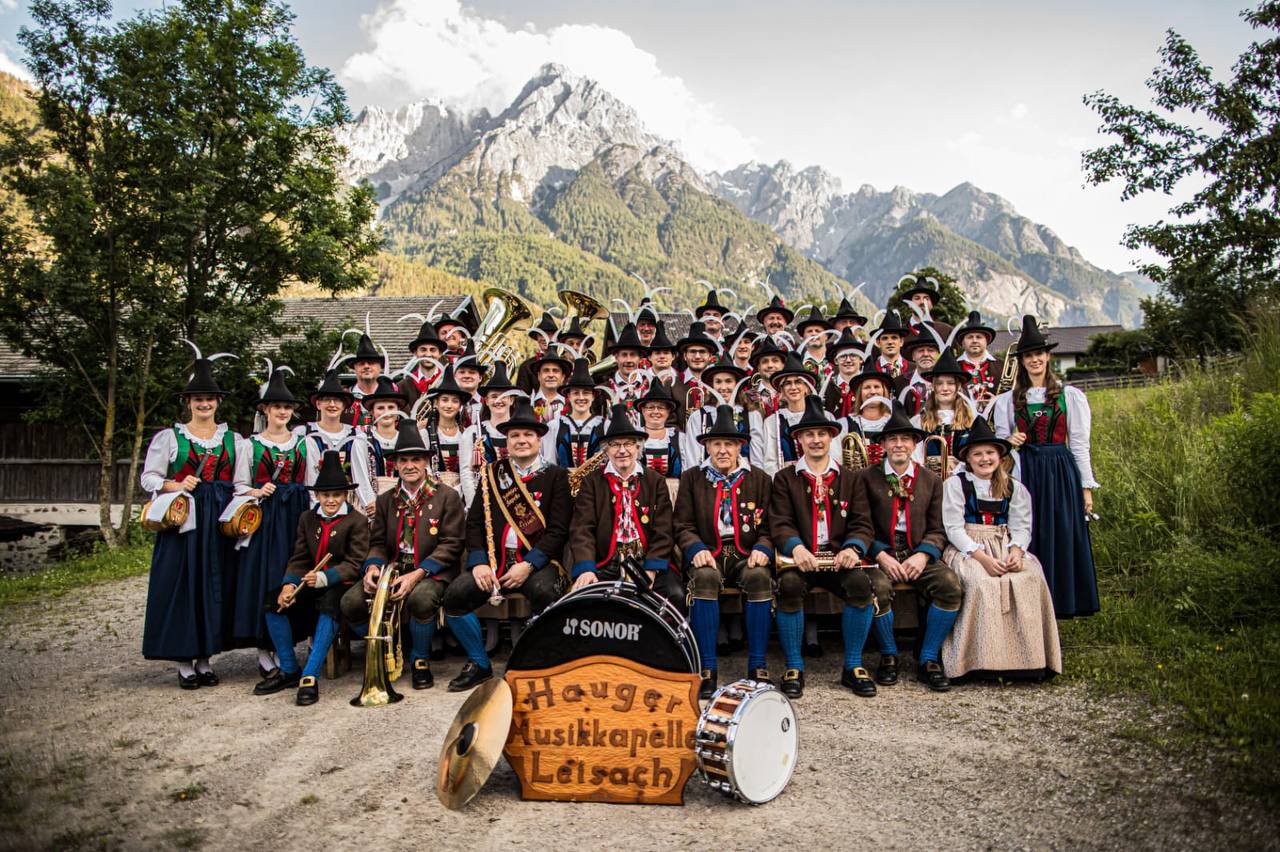 Hauger Musikkapelle Leisach - Gruppenfoto